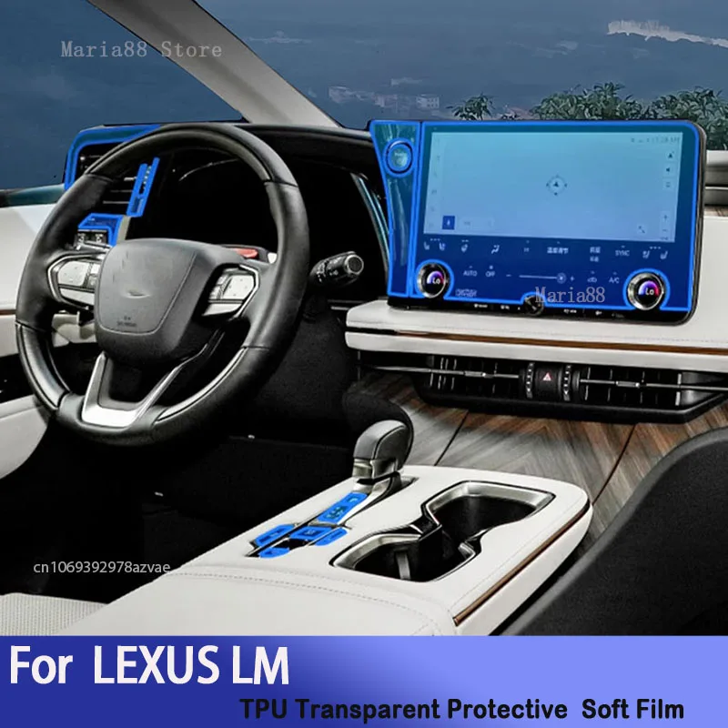 For LEXUS LM 2023 Car Interior Center Console Transparent TPU Protective Film Anti-scratch Repair Sticker
For LEXUS LM 2023 Car Interior Center Console Transparent TPU Protective Film Anti-scratch Repair Sticker