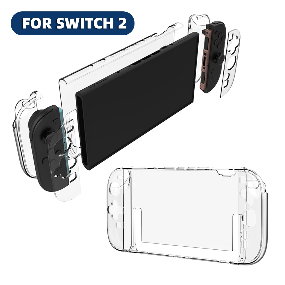 Clear Case Detachable for Switch 2 Console PC Hard Crystal Protective Case Anti-Scratch for Nintendo Switch 2 Game Accessories
Clear Case Detachable for Switch 2 Console PC Hard Crystal Protective Case Anti-Scratch for Nintendo Switch 2 Game Accessories
