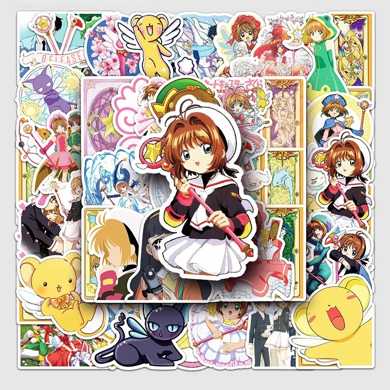 50Pcs Cardcaptor Sakura Waterproof Stickers - Vinyl Decals for Laptop, Phone Case, Guitar, Helmet,Gift for Teens Girls Boys
50Pcs Cardcaptor Sakura Waterproof Stickers - Vinyl Decals for Laptop, Phone Case, Guitar, Helmet,Gift for Teens Girls Boys
