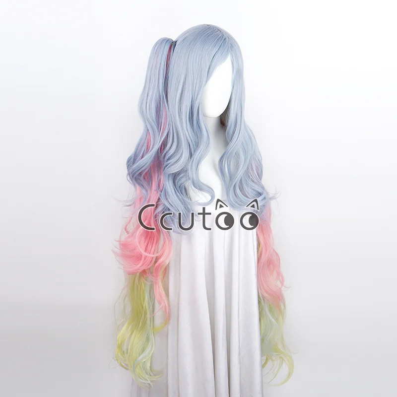 No Game No Life Shiro Косплей Парик 120см Синий Розовый Желтый Микс Длинные Волнистые Термостойкие Синтетические Заколки Для Волос Хвост Парики + Кепка Для Парика
No Game No Life Shiro Косплей Парик 120см Синий Розовый Желтый Микс Длинные Волнистые Термостойкие Синтетические Заколки Для Волос Хвост Парики + Кепка Для Парика
