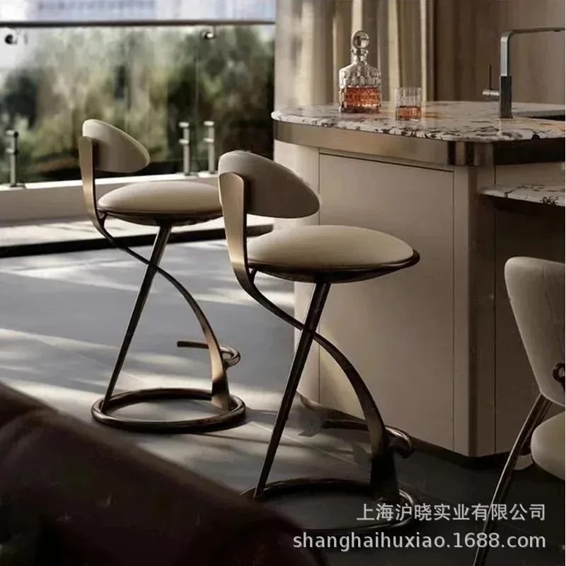 Nordic ins simple bar chair modern high chair light luxury Internet celebrity coffee shop high stool reception chair bar stool
Nordic ins simple bar chair modern high chair light luxury Internet celebrity coffee shop high stool reception chair bar stool