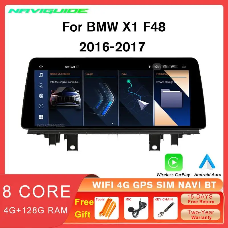 Автомагнитола для BMW X1 F48 12,3-2016, Android 2017, GPS, Bluetooth
Автомагнитола для BMW X1 F48 12,3-2016, Android 2017, GPS, Bluetooth