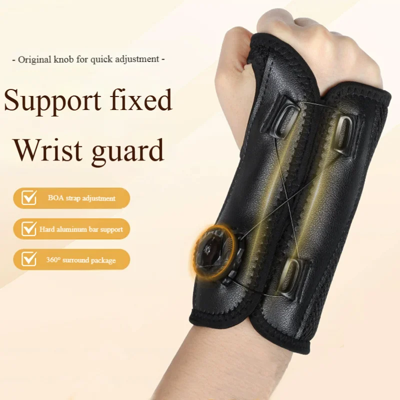 TPU Dial-Adjustable Wrist Stabilizer, with Finger Support for Joint Protection & Stability, Ergonomic & Breathable
TPU Dial-Adjustable Wrist Stabilizer, with Finger Support for Joint Protection & Stability, Ergonomic & Breathable