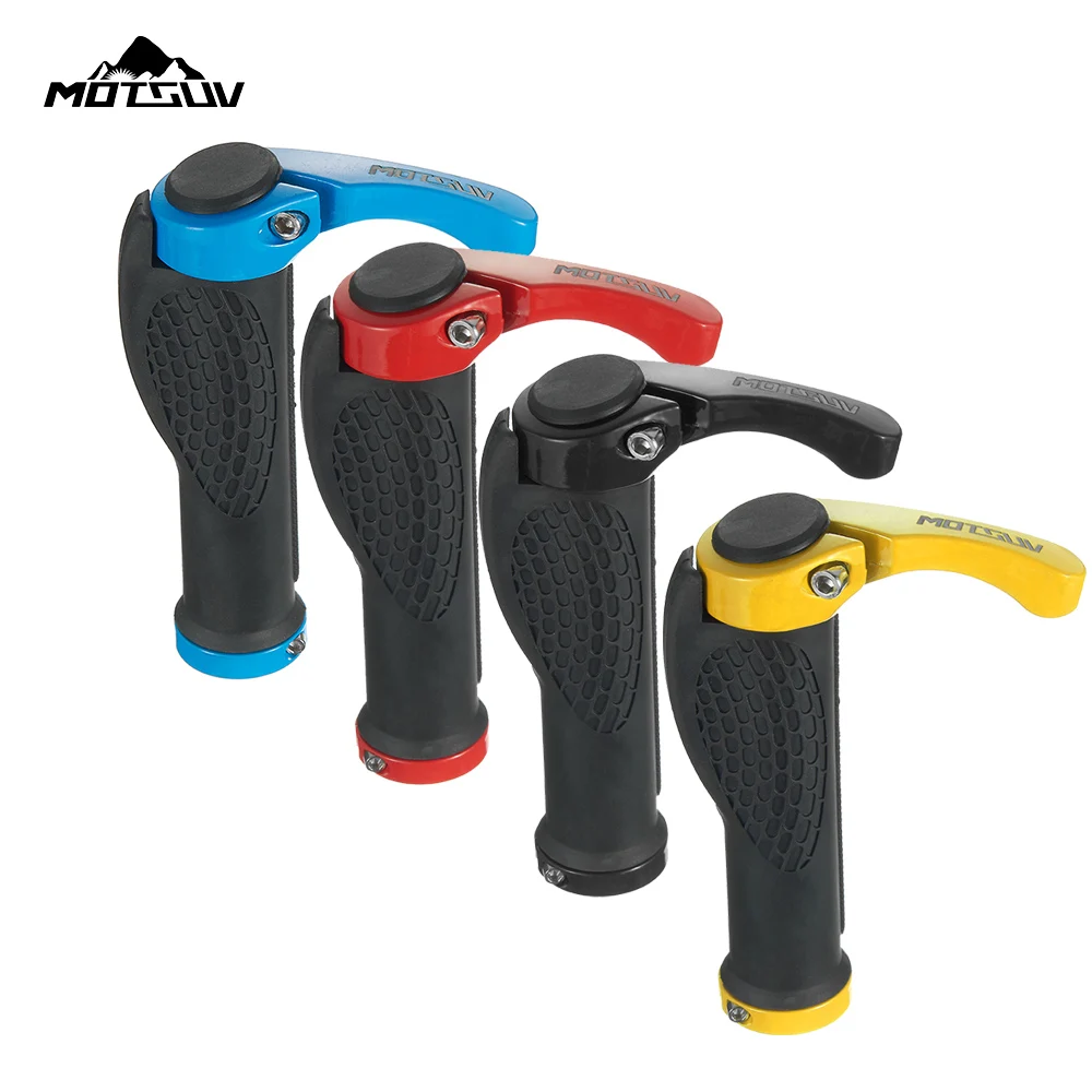 Bicycle Grip Handlebar End Cap Aluminium Alloy Lock Mountain Handle Bar Grips Anti-Skid Rubber Bicycle Skid-Proof Grips
Bicycle Grip Handlebar End Cap Aluminium Alloy Lock Mountain Handle Bar Grips Anti-Skid Rubber Bicycle Skid-Proof Grips