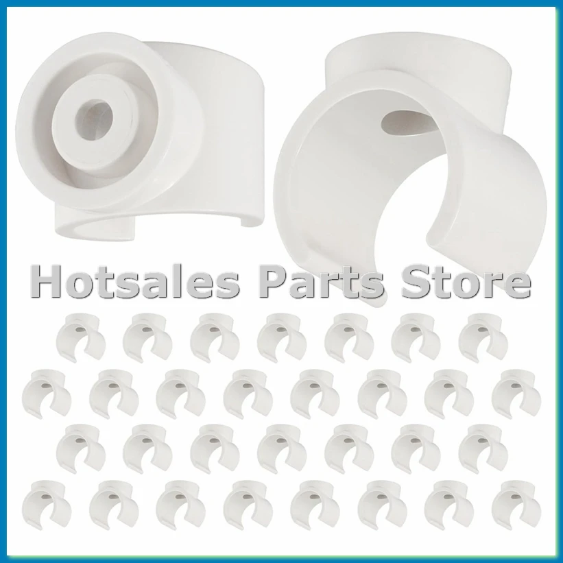 PEX Clips Pipe Clamp, 50Pcs 1/2 Inch Pipe Clamp for PVC Water Pipes and Tubing Hoses, Plastic U-Shaped Pipe Clamp Tools-A33R
PEX Clips Pipe Clamp, 50Pcs 1/2 Inch Pipe Clamp for PVC Water Pipes and Tubing Hoses, Plastic U-Shaped Pipe Clamp Tools-A33R