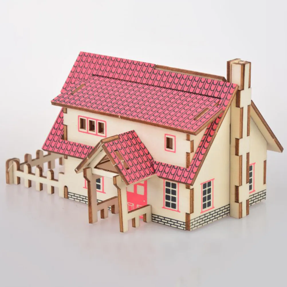 1Pcs 3D Wooden House Puzzle Creative Educational Jigsaw DIY Kit for Kids Adults Desktop Decoration Enhance Creativity
1Pcs 3D Wooden House Puzzle Creative Educational Jigsaw DIY Kit for Kids Adults Desktop Decoration Enhance Creativity
