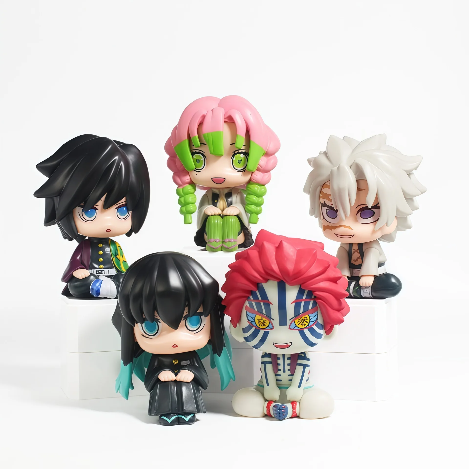 New Cute Anime Demon Slayer Look Up Series Kanroji Mitsuri Tokitou Muichirou Figures Movable Doll Set Collection Surprise Gift
New Cute Anime Demon Slayer Look Up Series Kanroji Mitsuri Tokitou Muichirou Figures Movable Doll Set Collection Surprise Gift