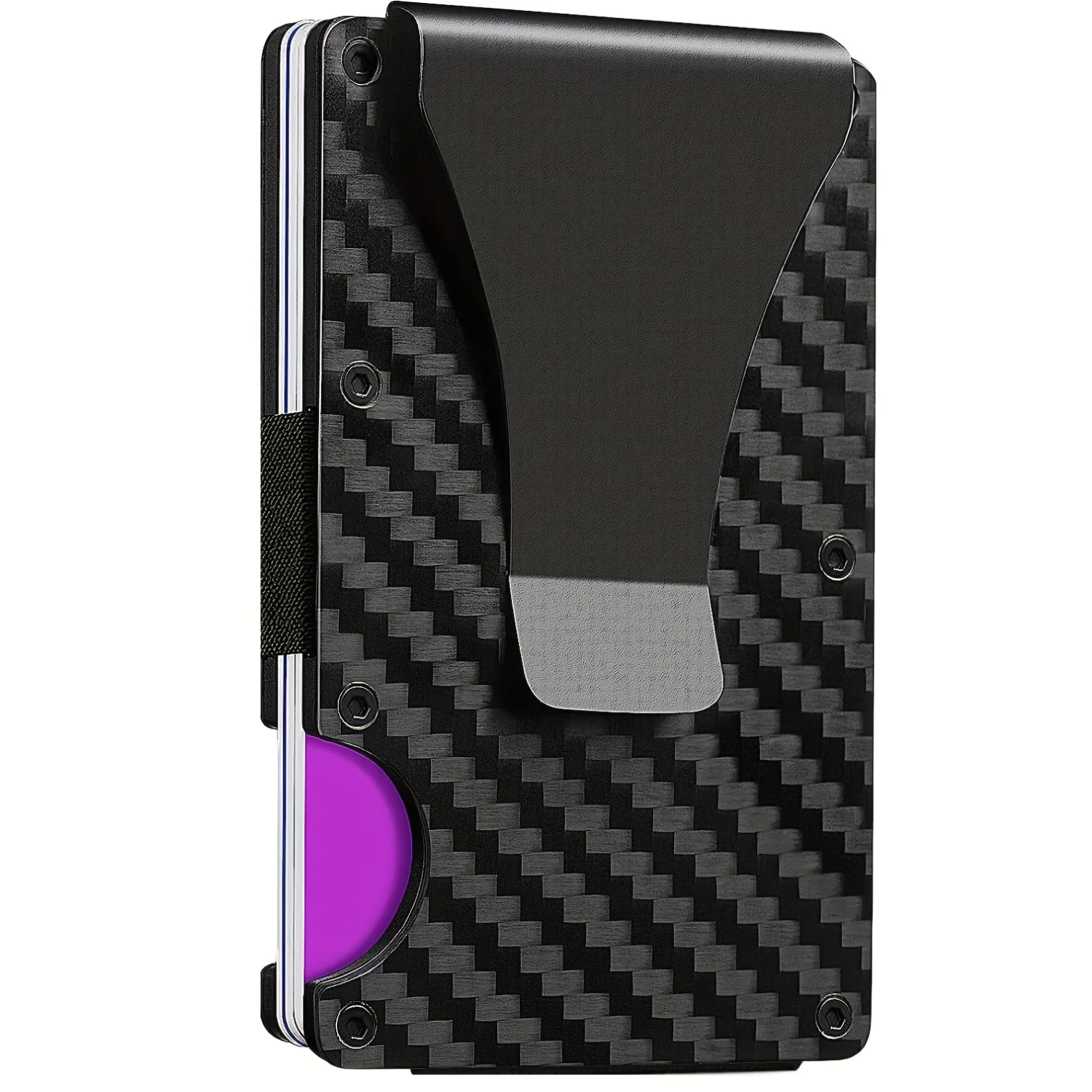Stylish and Secure RFID-Blocking Men's Wallet with Genuine Carbon Fiber Material, Slim and Durable Design, Features a Secure Mon
Stylish and Secure RFID-Blocking Men's Wallet with Genuine Carbon Fiber Material, Slim and Durable Design, Features a Secure Mon