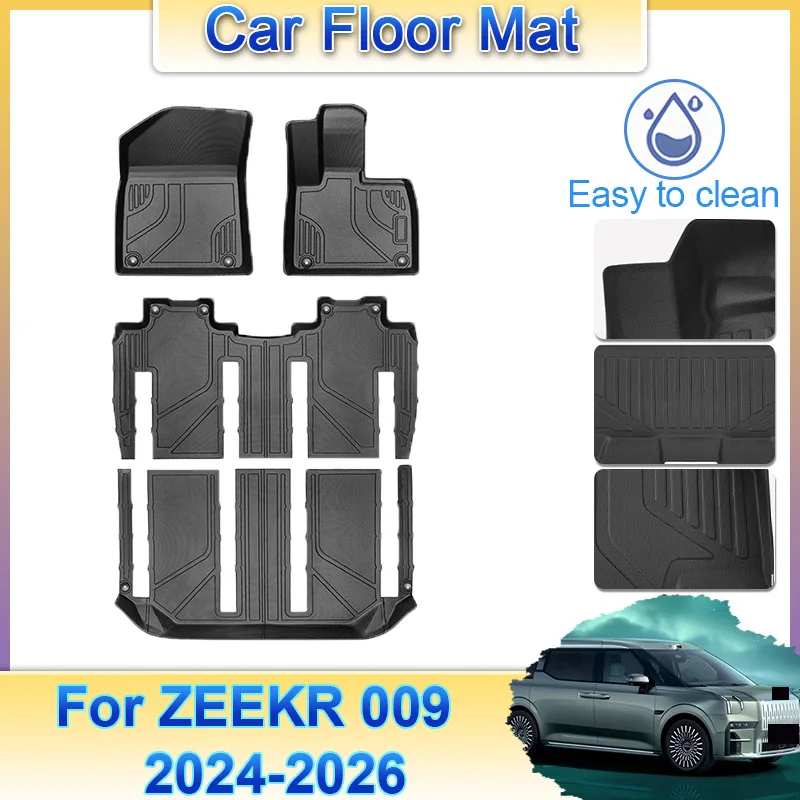 RHD For ZEEKR 009 2024 2025 2026 Car Floor Mat TPE Interior Duty Waterproof Non-slip Trunk Carpets Protector Foot Pad Auto Parts
RHD For ZEEKR 009 2024 2025 2026 Car Floor Mat TPE Interior Duty Waterproof Non-slip Trunk Carpets Protector Foot Pad Auto Parts