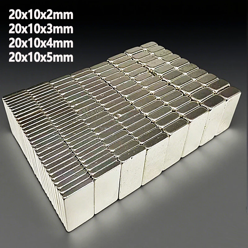 5-100pcs Block Square Magnet 20x10x2 20x10x3 20x10x4 20x10x5mm Office Fridge Garage Tool Kitchen Craft 20*10*2 20*10*3 Accessory
5-100pcs Block Square Magnet 20x10x2 20x10x3 20x10x4 20x10x5mm Office Fridge Garage Tool Kitchen Craft 20*10*2 20*10*3 Accessory