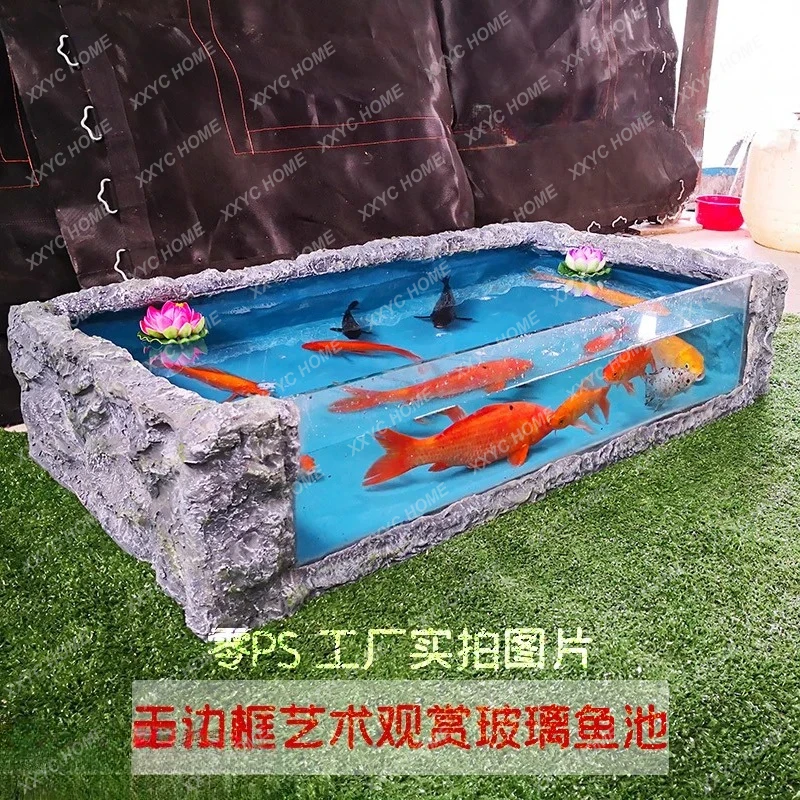 Pastoral Garden Garden Outdoor Terrace Rockery Flowing Water Fountain Fish Pool Fish Tank Balcony Decorative Landscape Ornament
Pastoral Garden Garden Outdoor Terrace Rockery Flowing Water Fountain Fish Pool Fish Tank Balcony Decorative Landscape Ornament