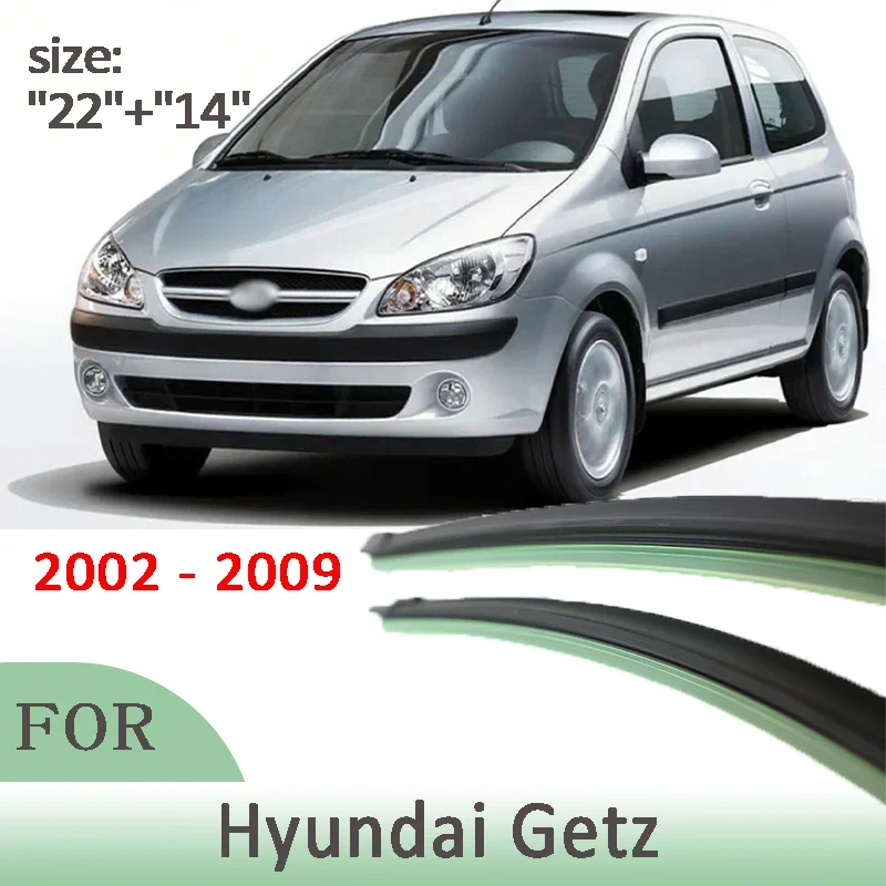 Wiper Front Wiper Blades Set Kit For Hyundai Getz 2002 - 2009 Windshield Windscreen Window Brushes 22"+14" 
Wiper Front Wiper Blades Set Kit For Hyundai Getz 2002 - 2009 Windshield Windscreen Window Brushes 22"+14"