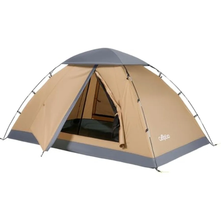 Camping Tent for 1-2 Persons, Lightweight Waterproof Polyester Tent in Olive Green, Quick 5-Minute Setup with Compact Carry Bag
Camping Tent for 1-2 Persons, Lightweight Waterproof Polyester Tent in Olive Green, Quick 5-Minute Setup with Compact Carry Bag