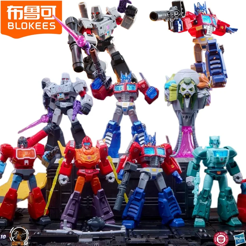 Blokees Transformers Shining Version 5 Blind Box Optimus Prime Megatron Action Figure Collectible Decor Model Toy Birthday Gift
Blokees Transformers Shining Version 5 Blind Box Optimus Prime Megatron Action Figure Collectible Decor Model Toy Birthday Gift