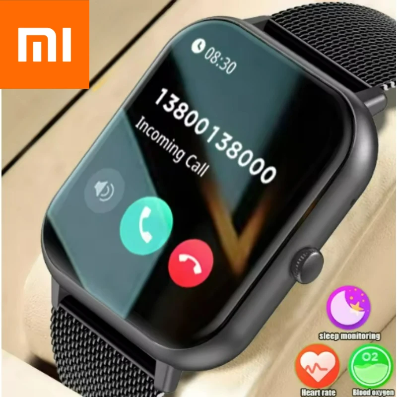 Xiaomi 2025 Новые Смарт-часы для мужчин Bluetooth вызов фитнес-трекер сердечного ритма IP68 водонепроницаемые умные часы для мужчин и женщин
Xiaomi 2025 Новые Смарт-часы для мужчин Bluetooth вызов фитнес-трекер сердечного ритма IP68 водонепроницаемые умные часы для мужчин и женщин