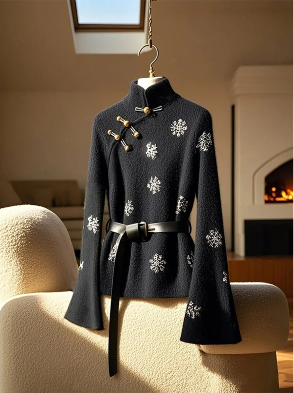 Early Autumn Korean Style Knitted Base Layer Sweater Long Sleeve Beautiful Unique Meticulous Commute Style Women's Top
Early Autumn Korean Style Knitted Base Layer Sweater Long Sleeve Beautiful Unique Meticulous Commute Style Women's Top