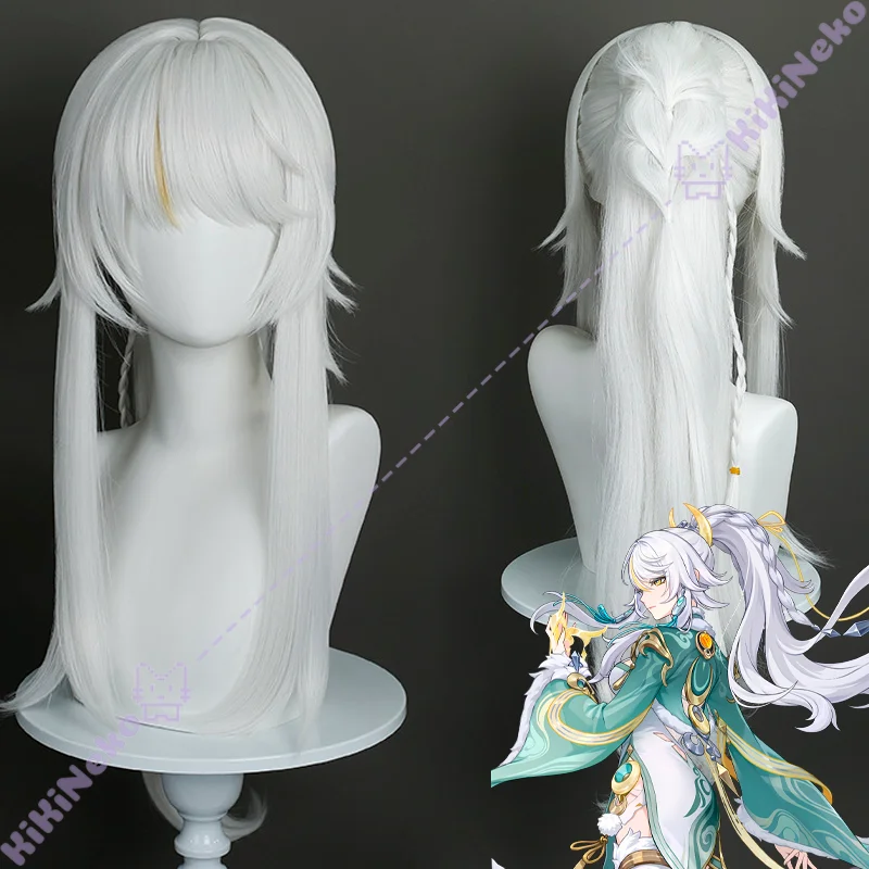 Zibai Cosplay Wig Game Genshin Impact Shihaku Jabaek Tszy Bay Cosplay Hair For Hallowmas Party Adult Role Play Props
Zibai Cosplay Wig Game Genshin Impact Shihaku Jabaek Tszy Bay Cosplay Hair For Hallowmas Party Adult Role Play Props
