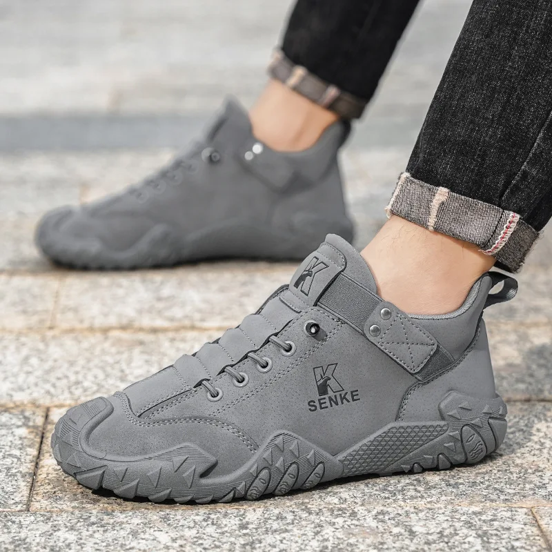 New Men Shoes Design Sneakers Man Outdoor Casual Leather Men Sneakers Trekking Breathable Driving Shoes Soft-soled Agan Shoes
New Men Shoes Design Sneakers Man Outdoor Casual Leather Men Sneakers Trekking Breathable Driving Shoes Soft-soled Agan Shoes