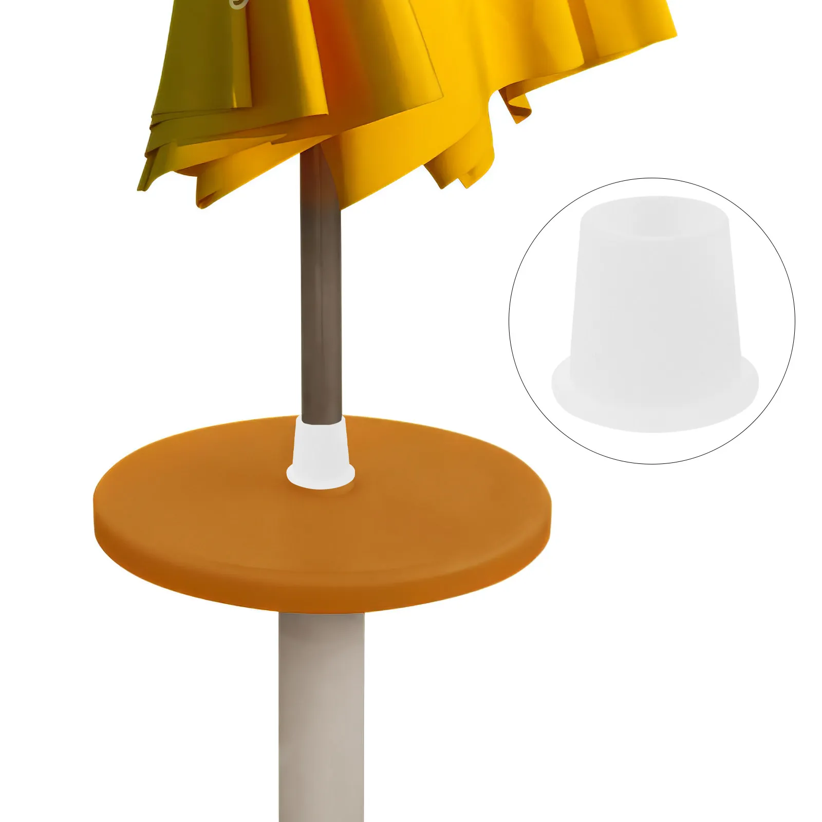 Elegant Silicone Umbrella Wedge Plug for Patio Table Sunshade Hole Stabilizer Prevents Shaking Umbrella Fixation Ring Parasol
Elegant Silicone Umbrella Wedge Plug for Patio Table Sunshade Hole Stabilizer Prevents Shaking Umbrella Fixation Ring Parasol