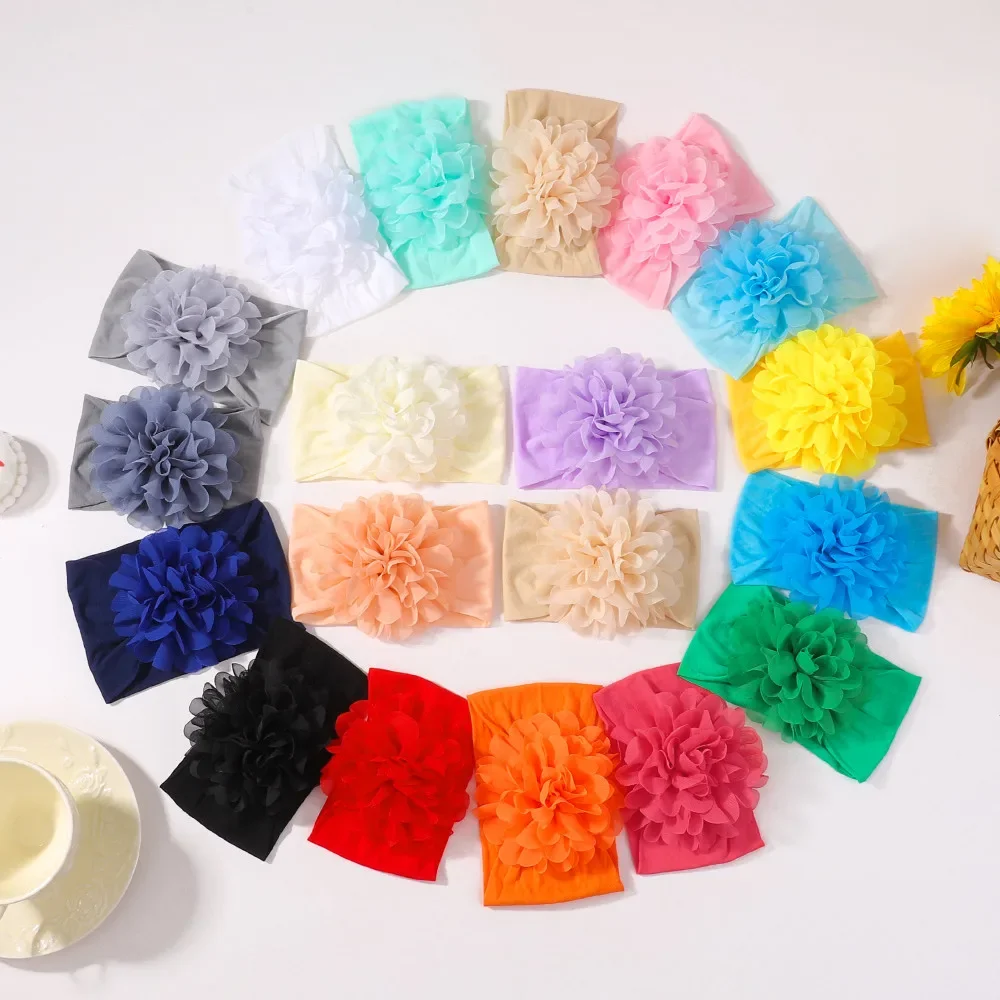 4pcs/set Newborn Baby Flower Width Headband for Girls Elastic Children Turban Baby Bows Soft Nylon Headwear Hair Accessories
4pcs/set Newborn Baby Flower Width Headband for Girls Elastic Children Turban Baby Bows Soft Nylon Headwear Hair Accessories