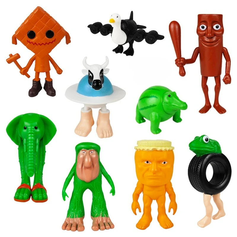 9Pcs/Set PVC Brainrot Anime Action Figures Tralalero Shark Tung Cartoon Action Figure Doll Birthday Gifts Bombardino Crocodilo
9Pcs/Set PVC Brainrot Anime Action Figures Tralalero Shark Tung Cartoon Action Figure Doll Birthday Gifts Bombardino Crocodilo