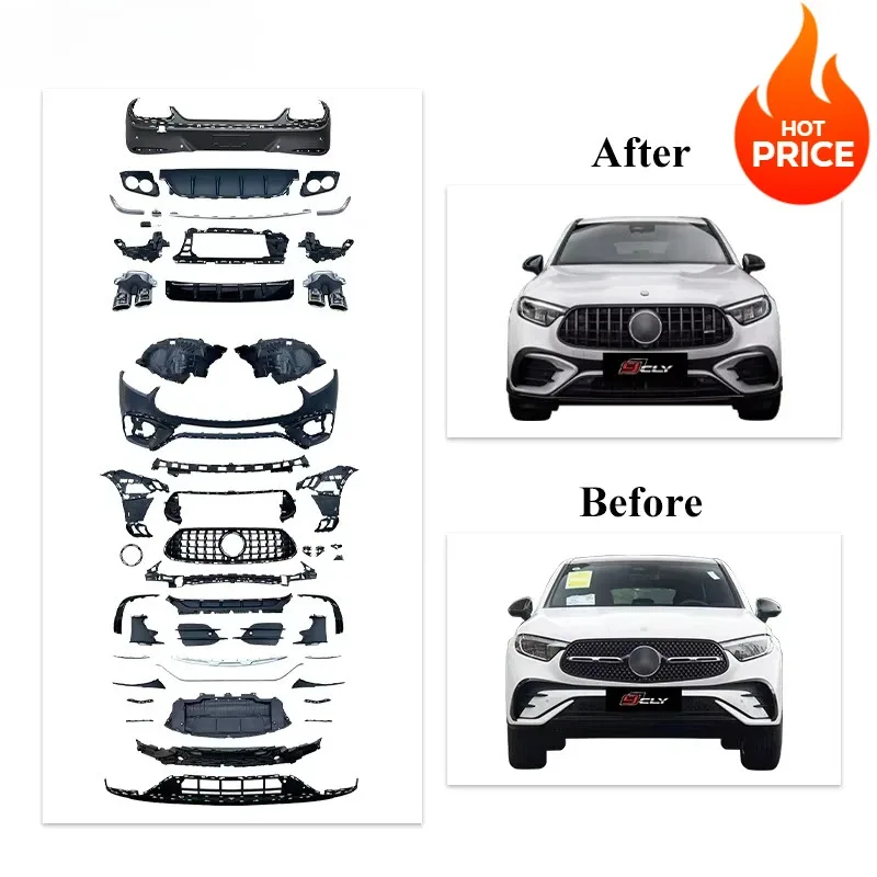 High-Quality 2024 Car Body Kit for GLC Coupe 43 Upgrade | Front & Rear Bumper, Grill, Diffuser
High-Quality 2024 Car Body Kit for GLC Coupe 43 Upgrade | Front & Rear Bumper, Grill, Diffuser