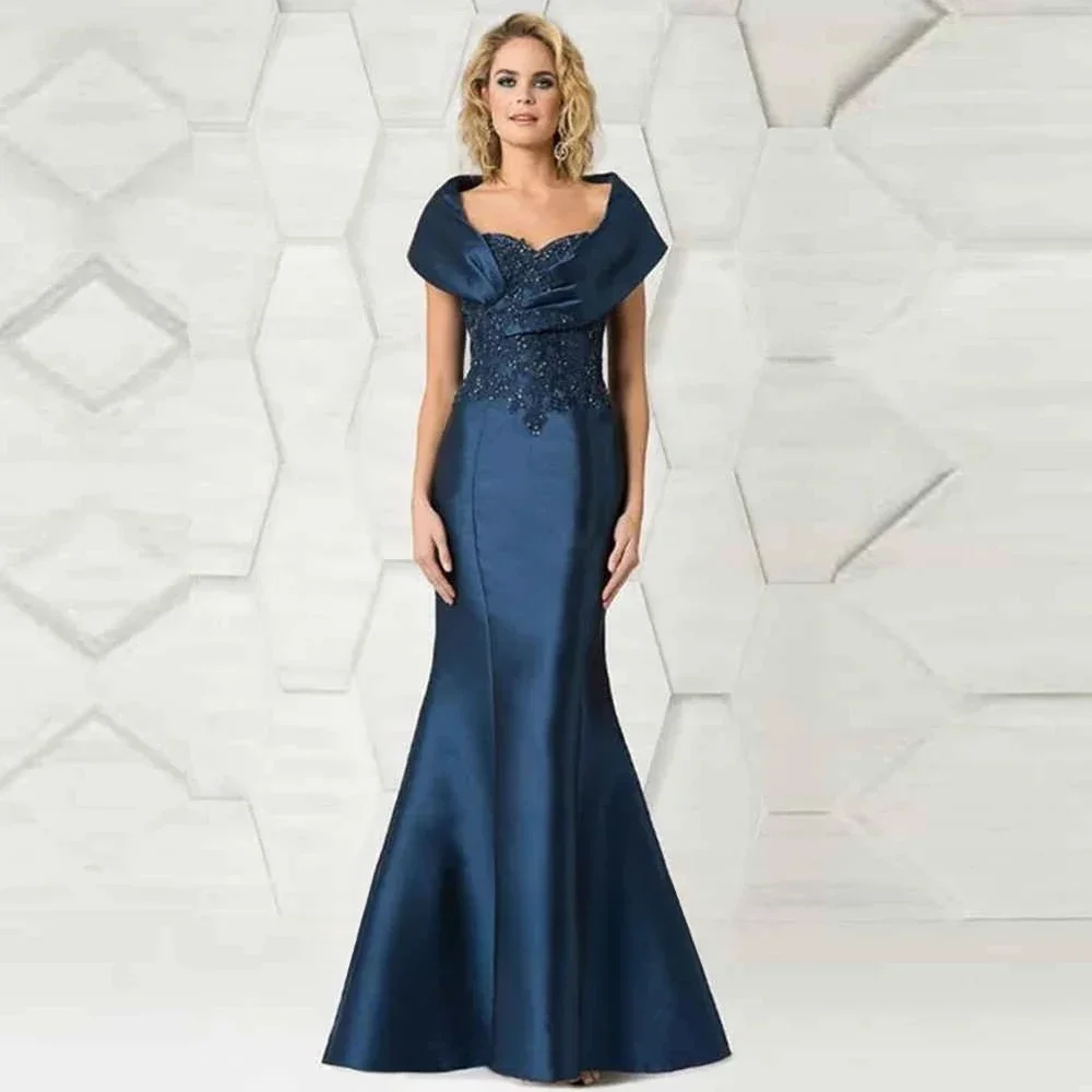 Mother Of Bride Dress Wedding Elegant Square Neck Sleeveless Appliques Formal Mother Dress Shoulder Women's Wedding Party Attire
Mother Of Bride Dress Wedding Elegant Square Neck Sleeveless Appliques Formal Mother Dress Shoulder Women's Wedding Party Attire