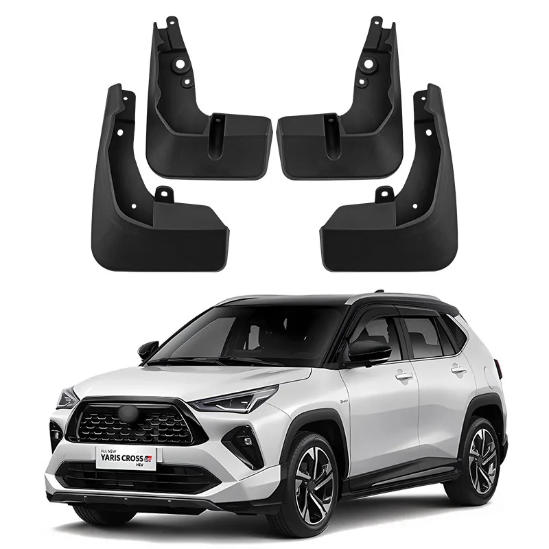 For 2023-2025 Toyota Yaris Cross GR High Spec Front Rear Mud Flaps Mudguards Splash Guards ABS Plastic Accessories
For 2023-2025 Toyota Yaris Cross GR High Spec Front Rear Mud Flaps Mudguards Splash Guards ABS Plastic Accessories