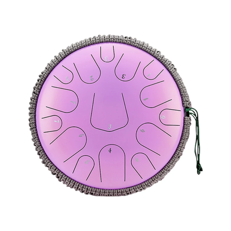 Hooqu Steel-Titanium Alloy Professional Musical Instruments Large Size Tongue Drum 14 Inch 15 Note Steel Tongue Drum
Hooqu Steel-Titanium Alloy Professional Musical Instruments Large Size Tongue Drum 14 Inch 15 Note Steel Tongue Drum