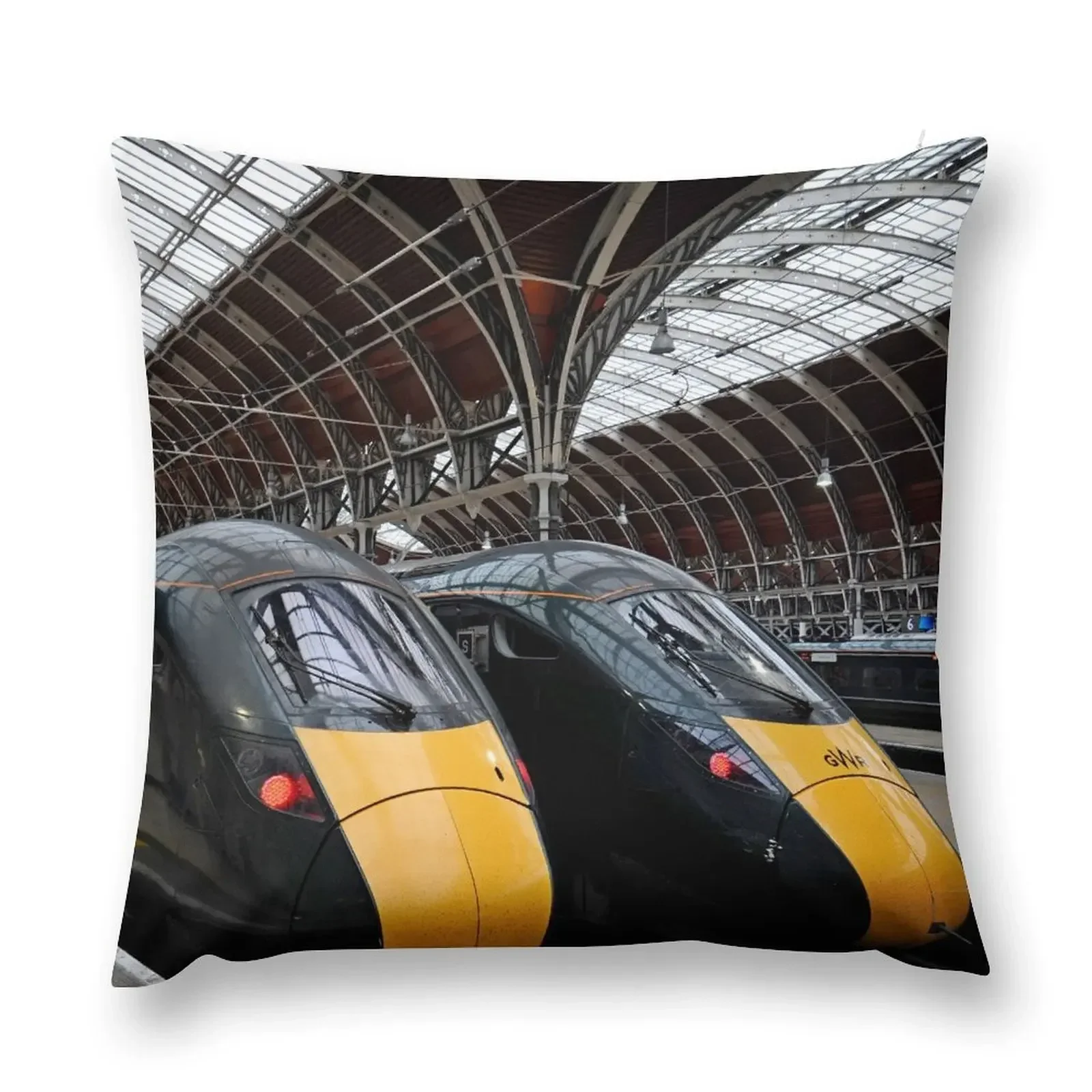 GWR High Speed Class 800 trains at Paddington Station Throw Pillow christmas ornaments 2025 Cushion Child pillow
GWR High Speed Class 800 trains at Paddington Station Throw Pillow christmas ornaments 2025 Cushion Child pillow