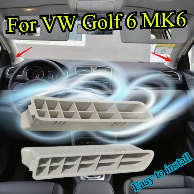 For VW Golf 6 MK6 A-Pillar Inner Air Vent Duct System Left Right Pair Side Defroster Nozzle OEM Style Direct Fit Replacement
For VW Golf 6 MK6 A-Pillar Inner Air Vent Duct System Left Right Pair Side Defroster Nozzle OEM Style Direct Fit Replacement