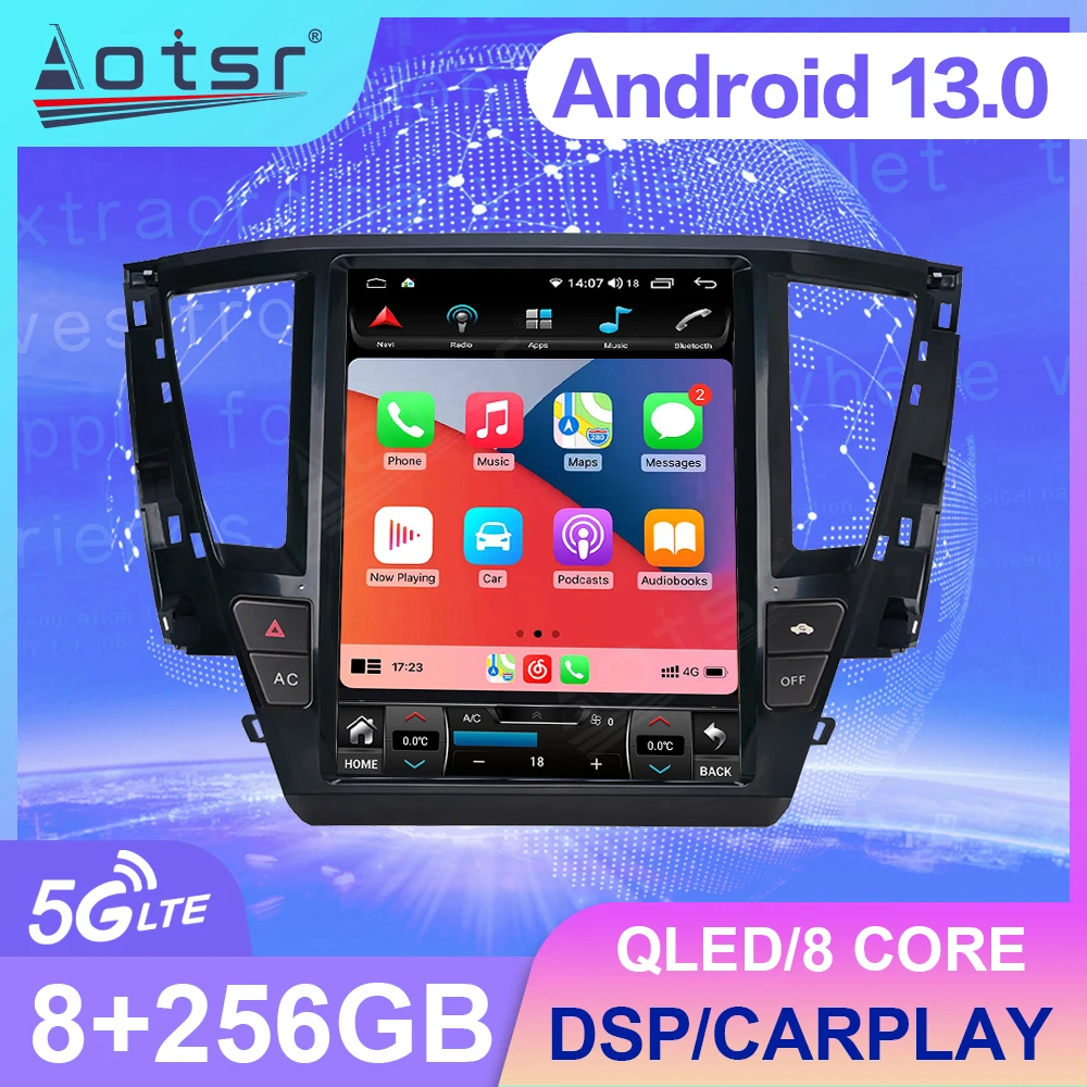 12.1 Inch T-style Screen Android 13 Car Radio For Mitsubishi Paiero 2020 Auto Radio Stereo Car Multimedia Player GPS Navigation
12.1 Inch T-style Screen Android 13 Car Radio For Mitsubishi Paiero 2020 Auto Radio Stereo Car Multimedia Player GPS Navigation