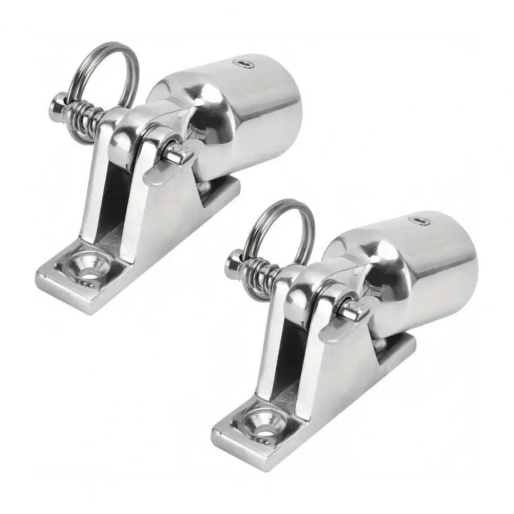 Round Tubing End Caps 2pcs Sliding Hat Gable Seat Deck Hinges with Quick Release Pin Eye End Cap High-gloss Polished 316
Round Tubing End Caps 2pcs Sliding Hat Gable Seat Deck Hinges with Quick Release Pin Eye End Cap High-gloss Polished 316