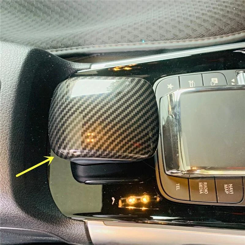 Carbon Fiber Gear Shift Knob Cover Trim for Mercedes Benz GLA GLB B EQA EQB B Class W247 B180 B200 B260 H247 GLA200 GLA220 GLA25
Carbon Fiber Gear Shift Knob Cover Trim for Mercedes Benz GLA GLB B EQA EQB B Class W247 B180 B200 B260 H247 GLA200 GLA220 GLA25