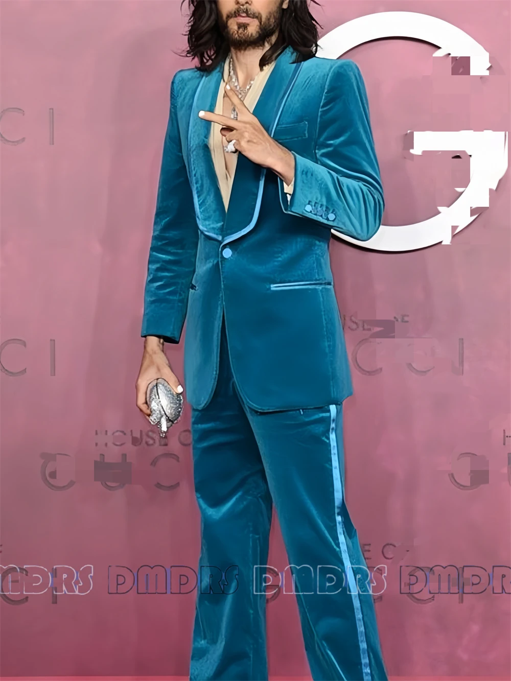 Red Carpet Pageant Tuxedo Pants Set Custom Fit Suit Celebrity Velvet 2-Piece Suit for Men, One Button Dinner Jacket Slim Fitting
Red Carpet Pageant Tuxedo Pants Set Custom Fit Suit Celebrity Velvet 2-Piece Suit for Men, One Button Dinner Jacket Slim Fitting