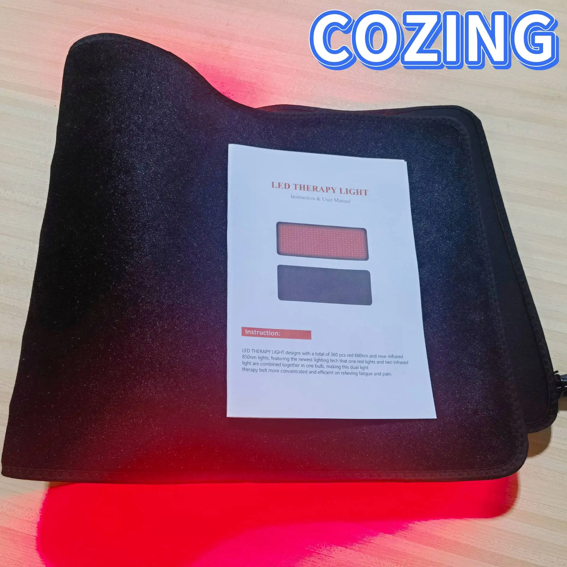 COZING 360 светодиодов, терапия красным светом 850 нм 660 нм, инфракрасная нагревательная накладка для талии, спины, плеч, суставов, мышц, для похудения и коррекции фигуры
COZING 360 светодиодов, терапия красным светом 850 нм 660 нм, инфракрасная нагревательная накладка для талии, спины, плеч, суставов, мышц, для похудения и коррекции фигуры