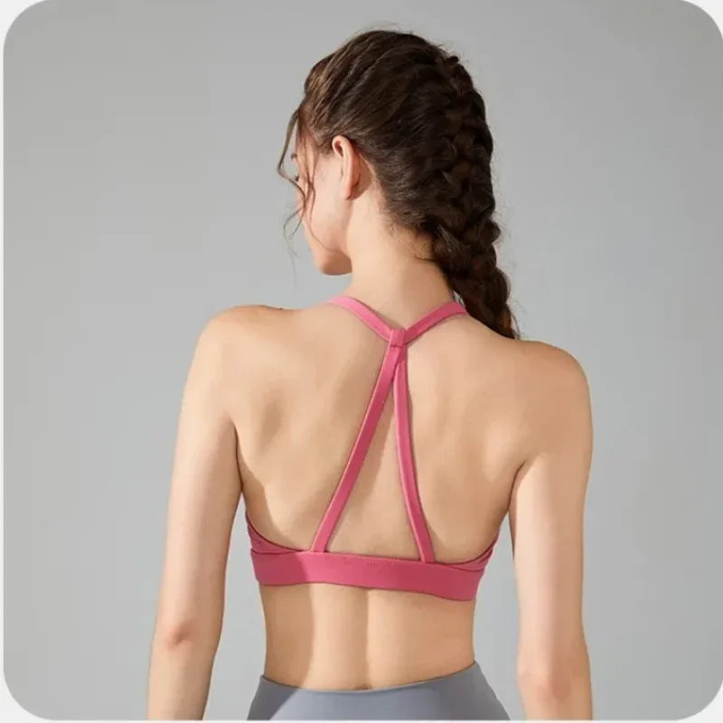 Women's Sexy Back Sports Bra Top Push-Up Yoga Underwear Fitness Crop Top Workout Yoga Top Soft Beauty Back Bras Gym Underwear
Women's Sexy Back Sports Bra Top Push-Up Yoga Underwear Fitness Crop Top Workout Yoga Top Soft Beauty Back Bras Gym Underwear