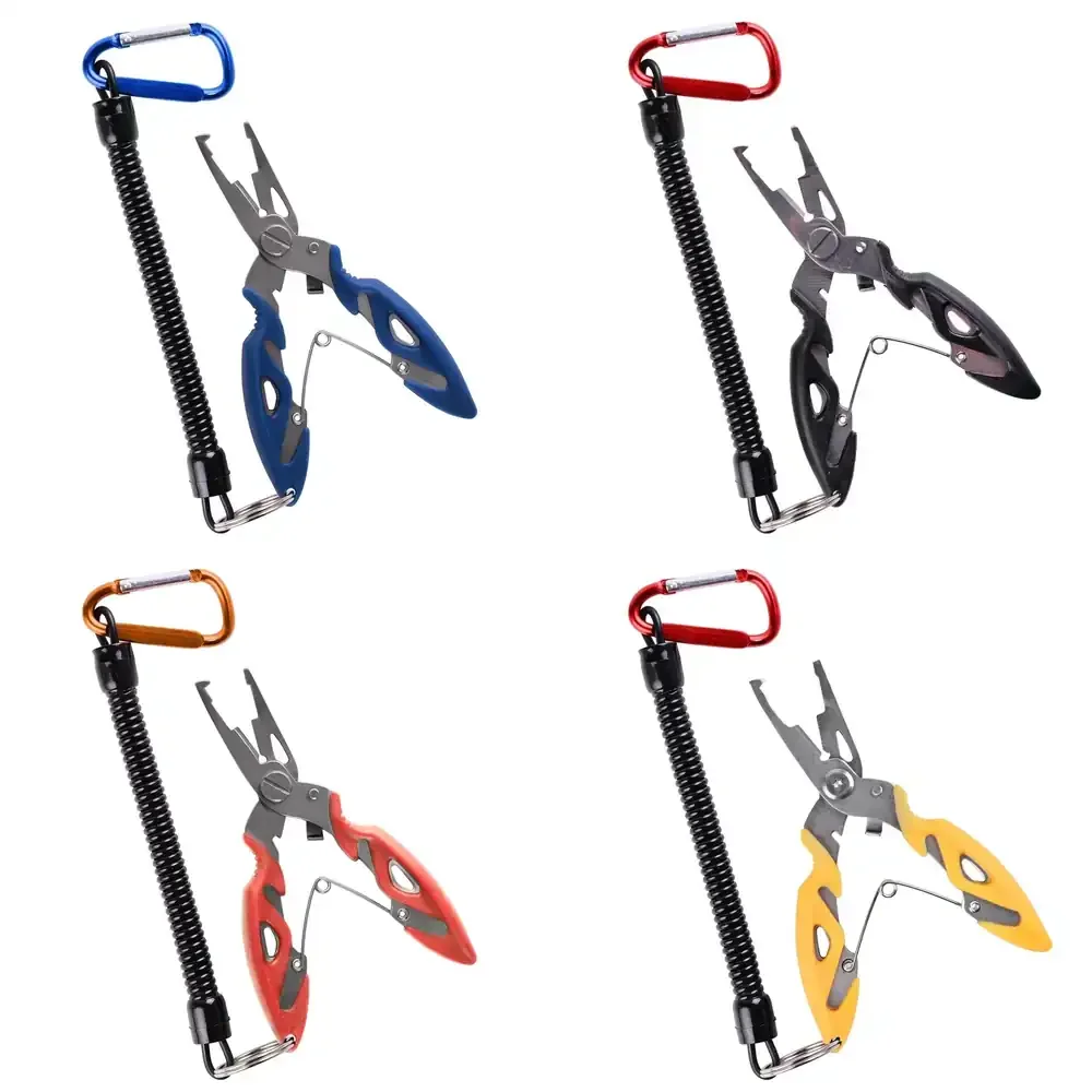 WAP01 Fishing Pliers Grip Fishing Tackle Gear Hook Recover Cutter Line Split Ring Fishing Accessories Use Tongs
WAP01 Fishing Pliers Grip Fishing Tackle Gear Hook Recover Cutter Line Split Ring Fishing Accessories Use Tongs