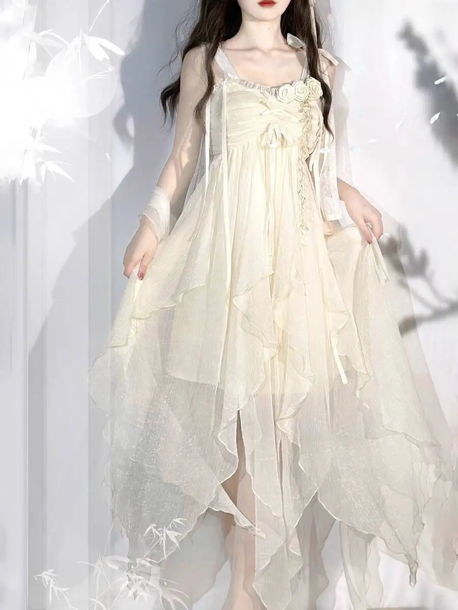 New original Greek goddess style Lolita jsk suspender dress everyday elegant temperament holiday dress set
New original Greek goddess style Lolita jsk suspender dress everyday elegant temperament holiday dress set