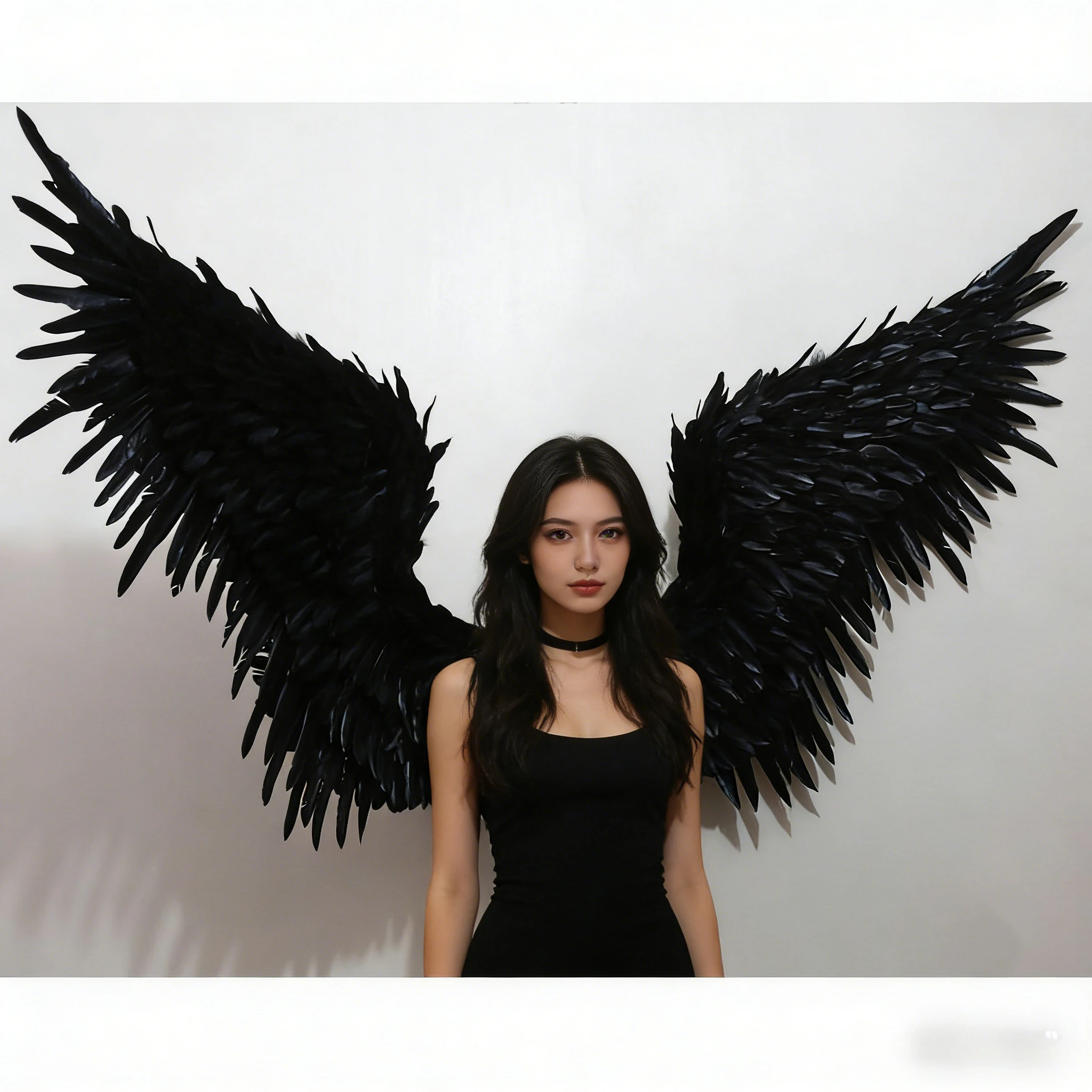 Black Feather Wings Black Large Angel Feather Wing Women Carnival Samba Pageant Unique Premium Fantasy Accessory Cosplay
Black Feather Wings Black Large Angel Feather Wing Women Carnival Samba Pageant Unique Premium Fantasy Accessory Cosplay