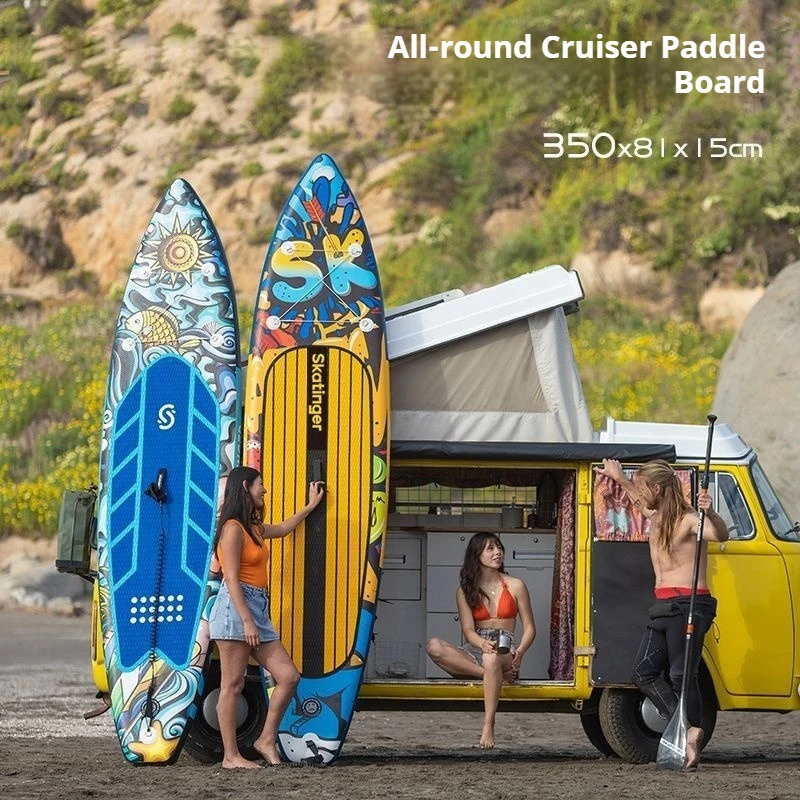 Surfboard Inflatable Standup Paddleboard SUP Adult Touring Racing Stable Thick Durable Lightweight Portable Pump Bag Surf
Surfboard Inflatable Standup Paddleboard SUP Adult Touring Racing Stable Thick Durable Lightweight Portable Pump Bag Surf