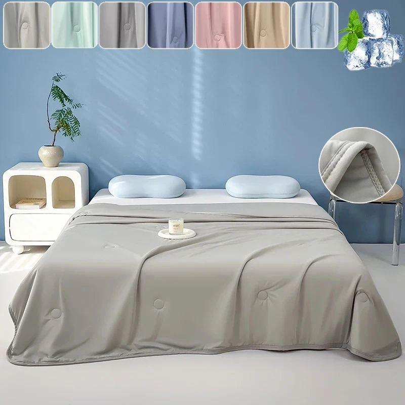 Summer Double Side Cool Blanket Sensation Summer Quilt for Refreshed Skin Lightweight Ideal for Home and Beach Getaways blanket
Summer Double Side Cool Blanket Sensation Summer Quilt for Refreshed Skin Lightweight Ideal for Home and Beach Getaways blanket