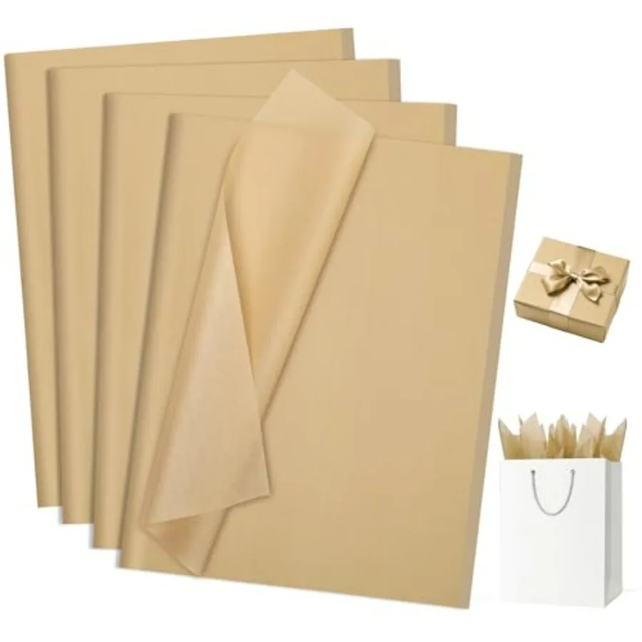 160 Sheets Tissue Paper for Gift Bags 20 X 14 Inch Kraft Wrapping Tissue Paper Bulk for Rustic Art Project Gift Packaging Gradu
160 Sheets Tissue Paper for Gift Bags 20 X 14 Inch Kraft Wrapping Tissue Paper Bulk for Rustic Art Project Gift Packaging Gradu