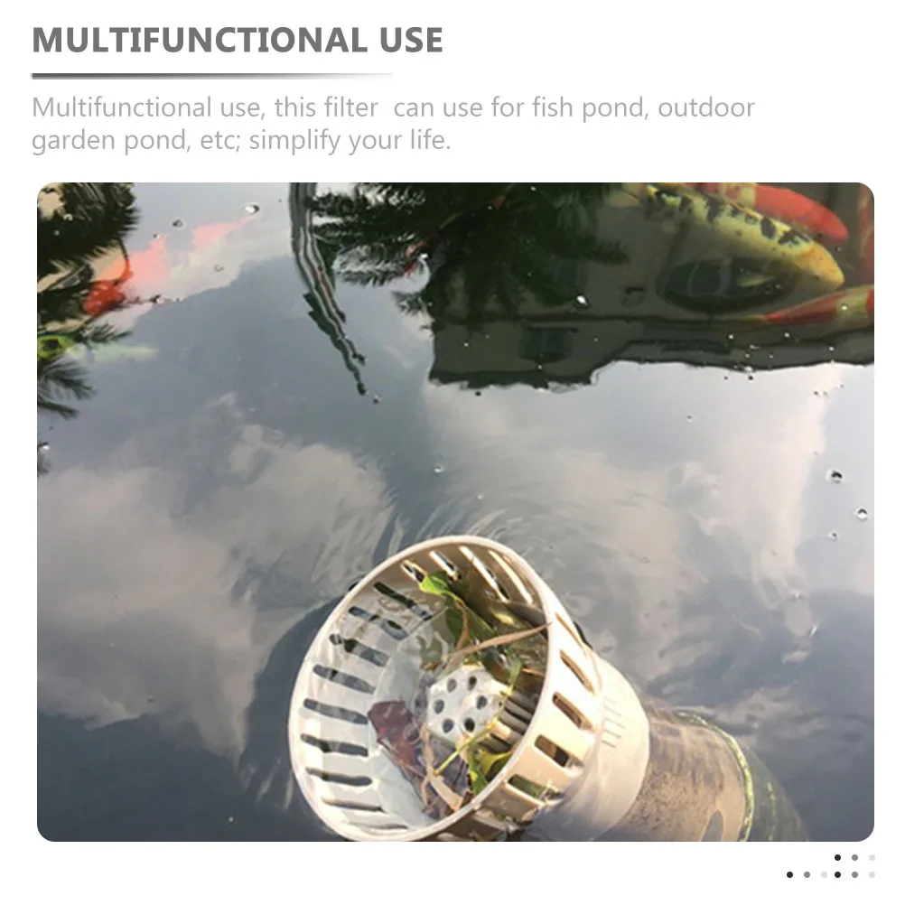 Pond Drainage Outlet Garbage Collecting Tool Anti Clogging Filter For Fish Pond Leaves Skimmer Pool Filter Basket Garden
Pond Drainage Outlet Garbage Collecting Tool Anti Clogging Filter For Fish Pond Leaves Skimmer Pool Filter Basket Garden