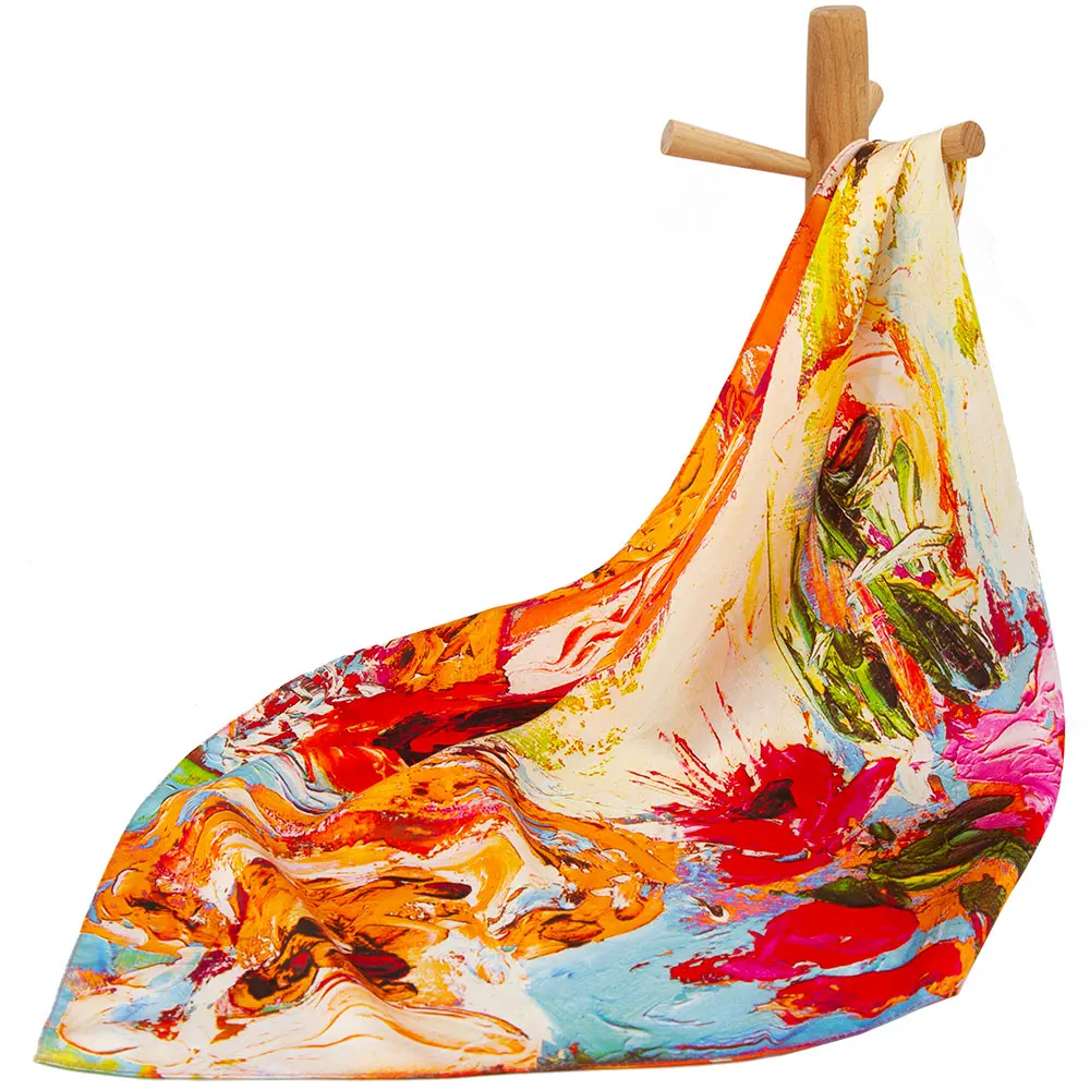 53cm Natural Silk Scarves Woman Bandana Elegant Hot Sale Square Luxury Brand Scarf Women Handkerchief Teachers Gifts Vase
53cm Natural Silk Scarves Woman Bandana Elegant Hot Sale Square Luxury Brand Scarf Women Handkerchief Teachers Gifts Vase
