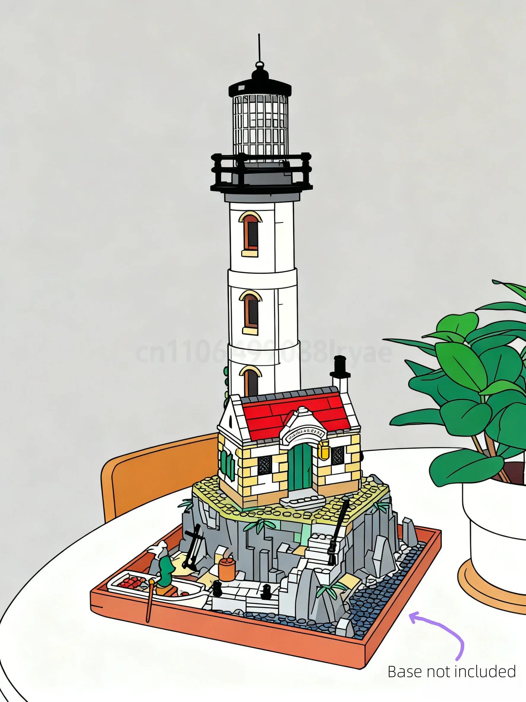 2065PCS Disenihai Electric Lighthouse Model Building Brick Set Children's Educational Toys Birthday Gift Set
2065PCS Disenihai Electric Lighthouse Model Building Brick Set Children's Educational Toys Birthday Gift Set