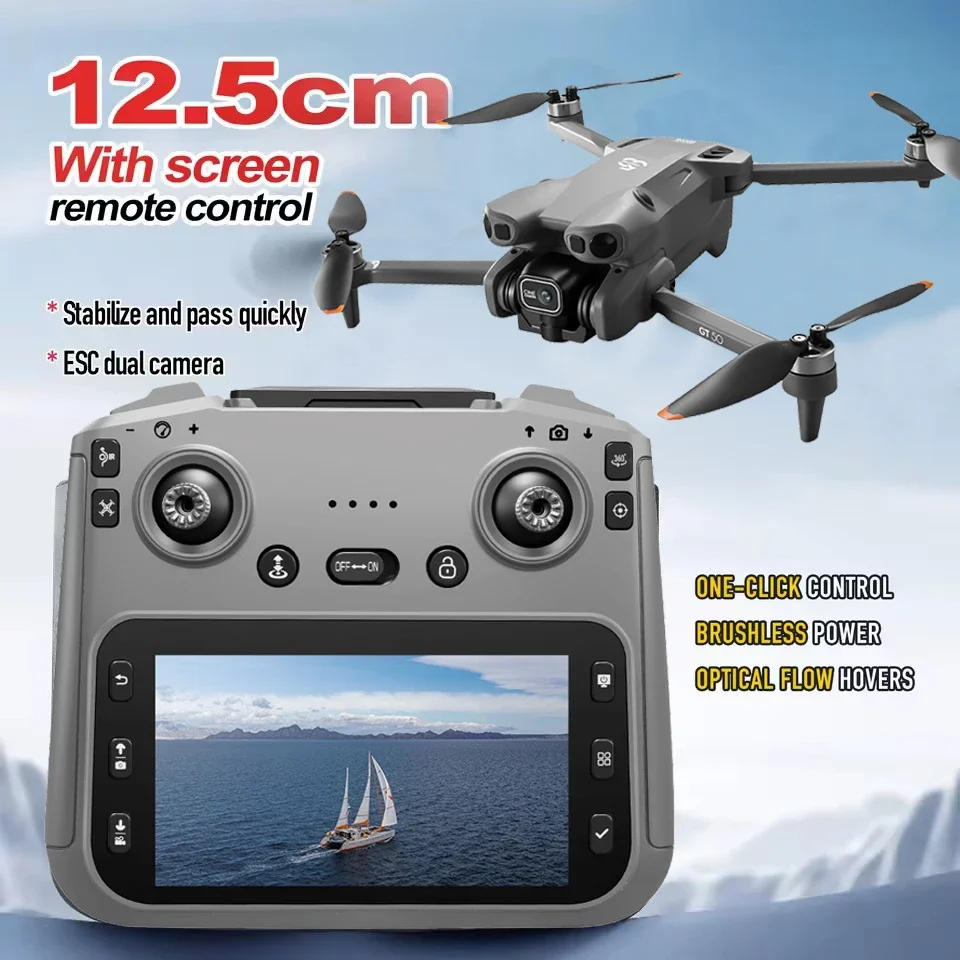 Новый Дрон GT50 8K, профессиональная камера, антенна FPV, предотвращение препятствий с большим экраном, пульт дистанционного управления, складной RC Dron 2026, подарок
Новый Дрон GT50 8K, профессиональная камера, антенна FPV, предотвращение препятствий с большим экраном, пульт дистанционного управления, складной RC Dron 2026, подарок