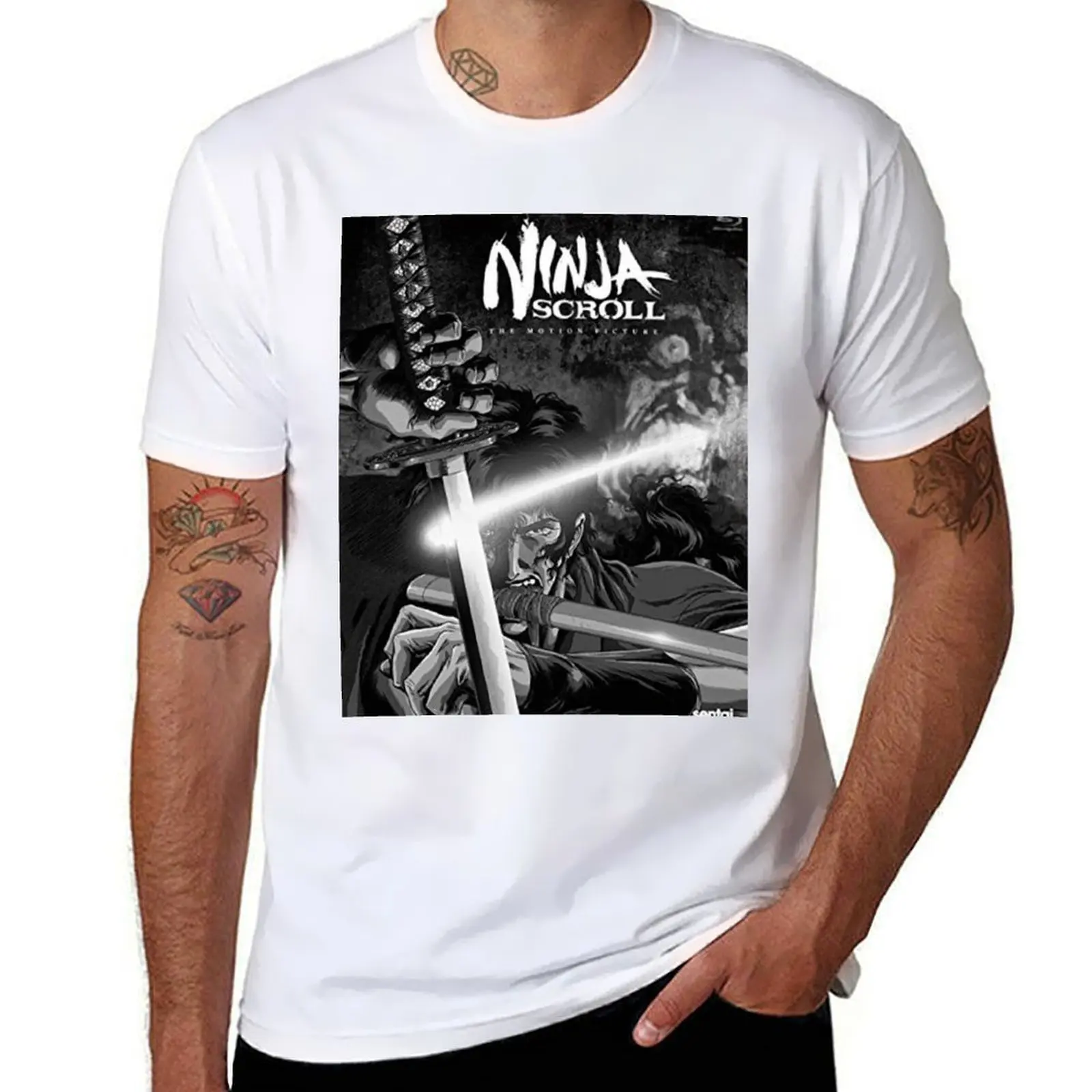 NINJA SCROLL B/W T-Shirt anime t shirts for man graphic t shirts for man T-Shirt
NINJA SCROLL B/W T-Shirt anime t shirts for man graphic t shirts for man T-Shirt