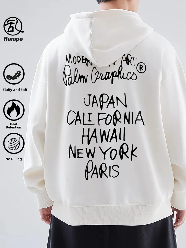 American Original Letter Print Hoodie Men's Loose Heavyweight Versatile Couple Sle Jaet Casual Cotton Polyester Blend
American Original Letter Print Hoodie Men's Loose Heavyweight Versatile Couple Sle Jaet Casual Cotton Polyester Blend
