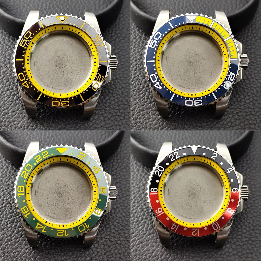 NH35 High-quality 40.5mm Silvery GMT Have Chapter Ring Steel Case Fit NH34 NH35 NH36 Movement Sapphire Glass Watch Box
NH35 High-quality 40.5mm Silvery GMT Have Chapter Ring Steel Case Fit NH34 NH35 NH36 Movement Sapphire Glass Watch Box